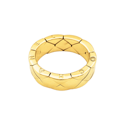 Ring Chanel, "Matelassé", yellow gold.