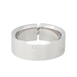Bague Bandeau CHAUMET "Lien" en or blanc - Castafiore