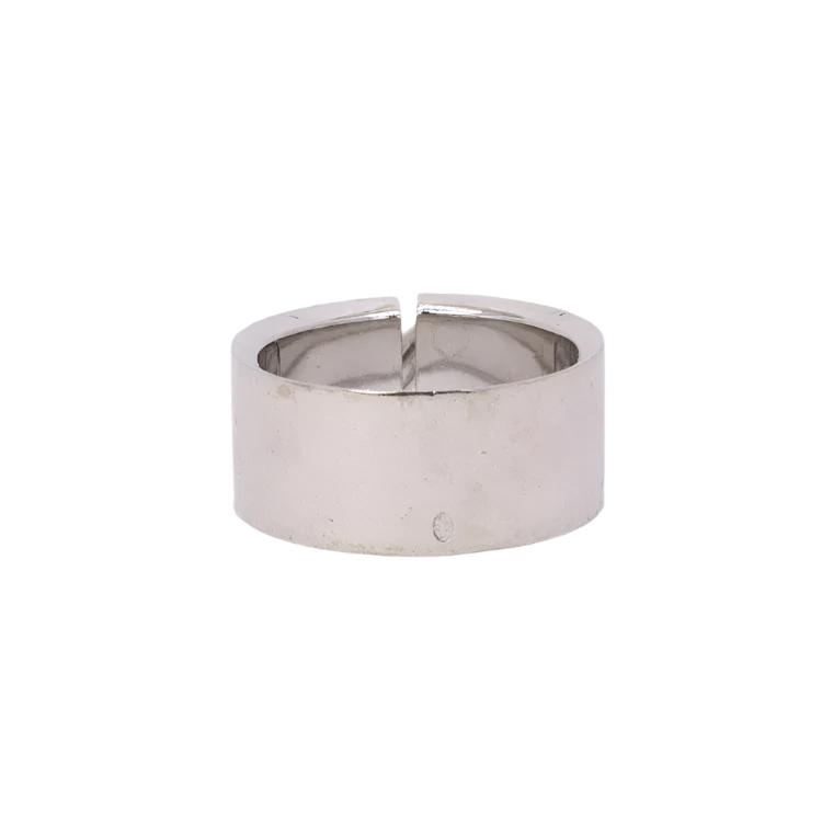 Bague Bandeau CHAUMET "Lien" en or blanc et diamants - Castafiore