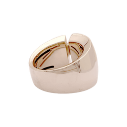 Bague Bandeau CHAUMET "Liens Asymétriques" en or rose et diamants - Castafiore