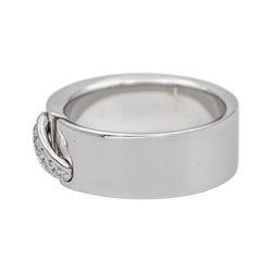 Bague Bandeau CHAUMET "Liens" en or blanc et diamants - Castafiore
