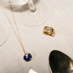 Bague Bandeau CHOPARD "Casmir" en or jaune et diamants - Castafiore