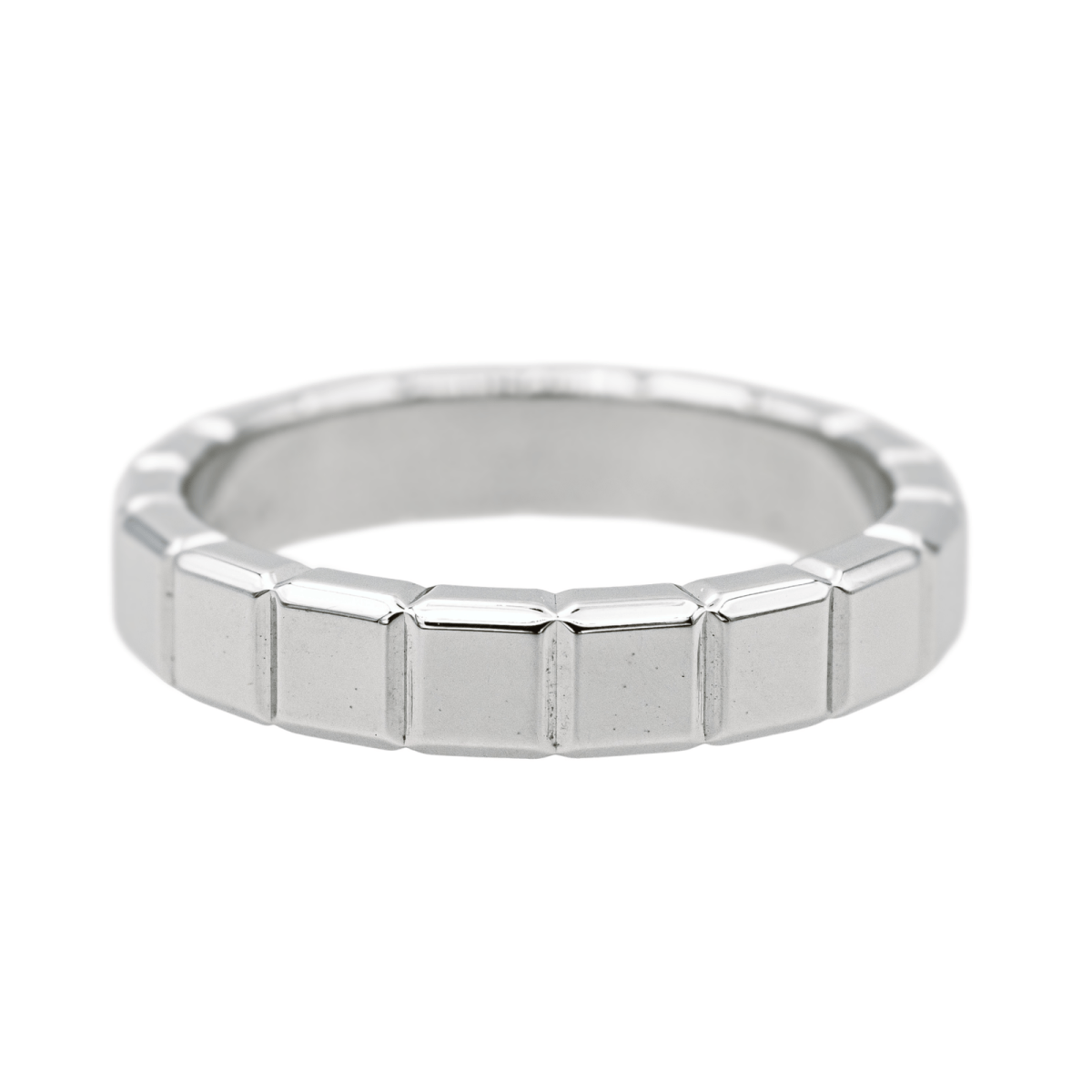 Bague Bandeau CHOPARD "Ice Cube" en or blanc - Castafiore