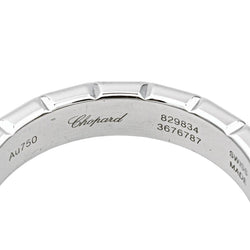 Bague Bandeau CHOPARD "Ice Cube" en or blanc - Castafiore