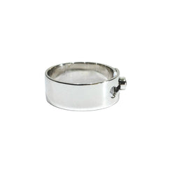 Bague Bandeau DINH VAN "Serrure" en or blanc et diamant - Castafiore
