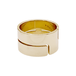 Bague Bandeau DINH VAN "Seventies" en or jaune - Castafiore