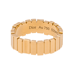 Bague Bandeau DIOR "Gem Dior" en or rose - Castafiore