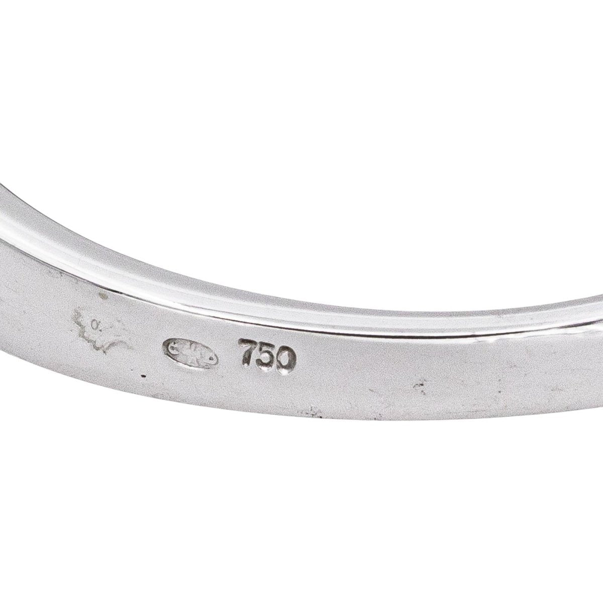 Ring  White gold headband  diamond 