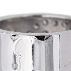 Bague Bandeau en or blanc et diamants - Castafiore