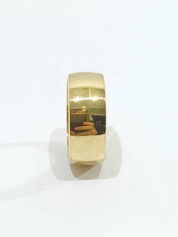 Bague Bandeau en or jaune - Castafiore