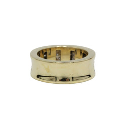 Bague Bandeau en or jaune et diamants - Castafiore