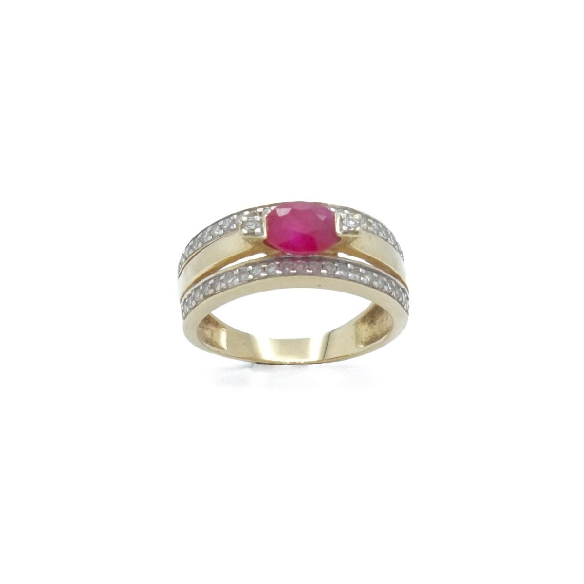 Ring ruby headband
