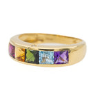 Bague Bandeau en or jaune et tourmaline - Castafiore