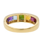 Bague Bandeau en or jaune et tourmaline - Castafiore