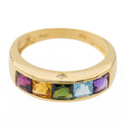 Bague Bandeau en or jaune et tourmaline - Castafiore