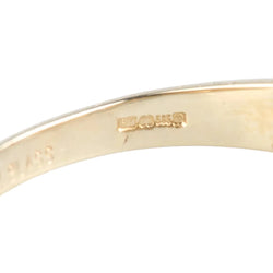 Bague Bandeau en or jaune, saphirs et diamants - Castafiore