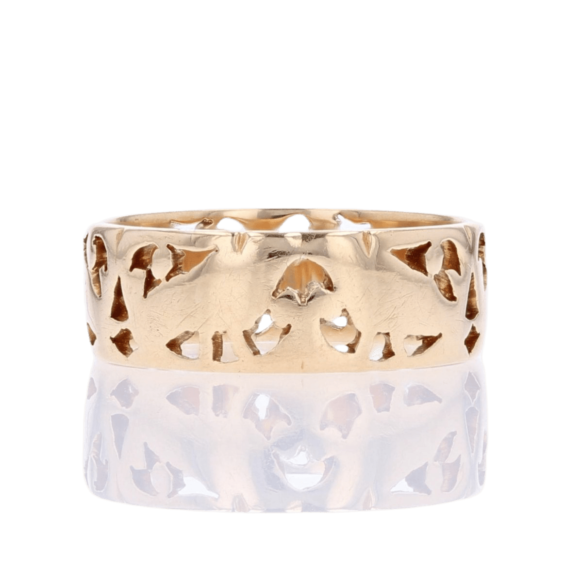 Bague Bandeau en or rose - Castafiore