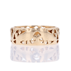 Bague Bandeau en or rose - Castafiore