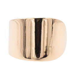 Bague Bandeau GINETTE NY "Bliss" en or rose - Castafiore