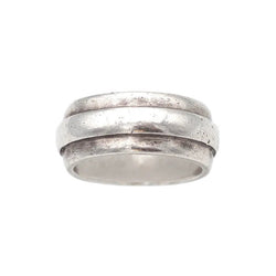 Bague Bandeau JEAN DESPRÉS en argent - Castafiore