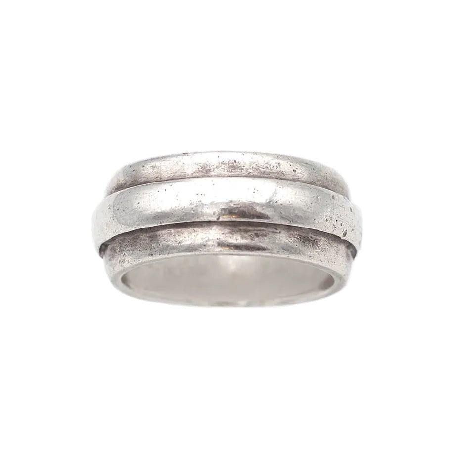 Bague Bandeau JEAN DESPRÉS en argent - Castafiore