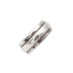 Bague Bandeau JEAN DESPRÉS en argent - Castafiore