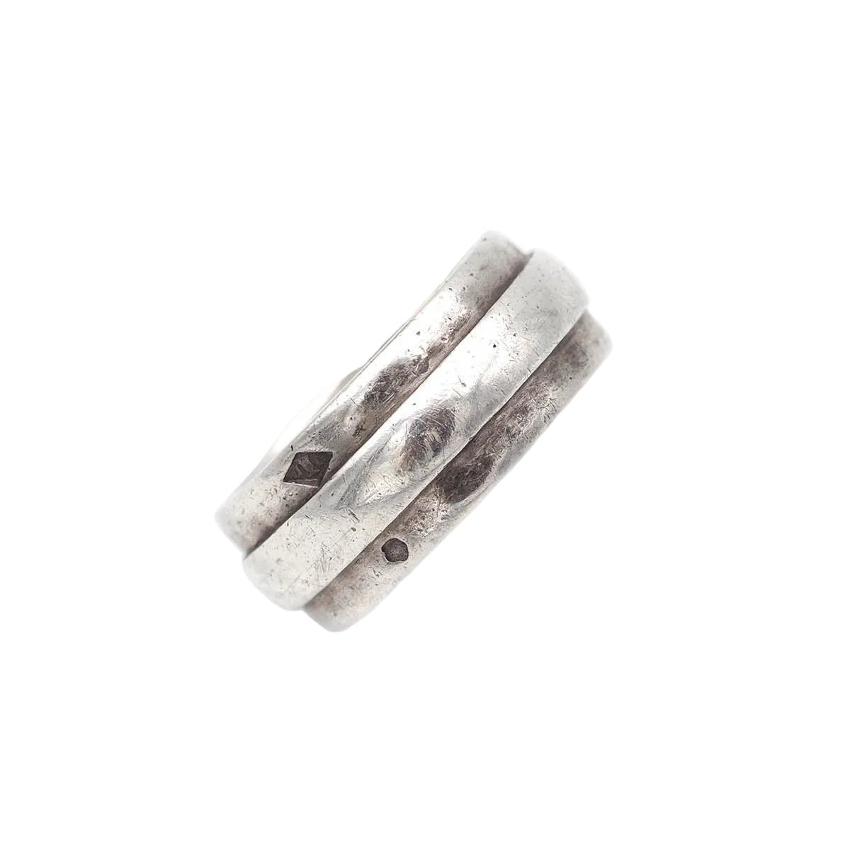 Bague Bandeau JEAN DESPRÉS en argent - Castafiore