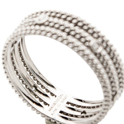 Bague Bandeau MAUBOUSSIN "Le Premier Jour" en or blanc et diamants - Castafiore