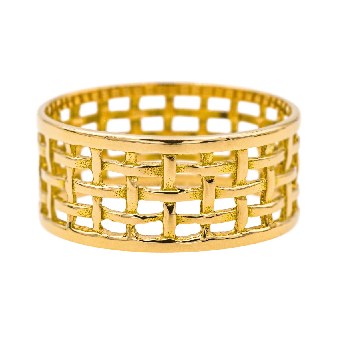 Bague Bandeau MAUBOUSSIN "Une Galerie Rue de Seine" en or jaune - Castafiore