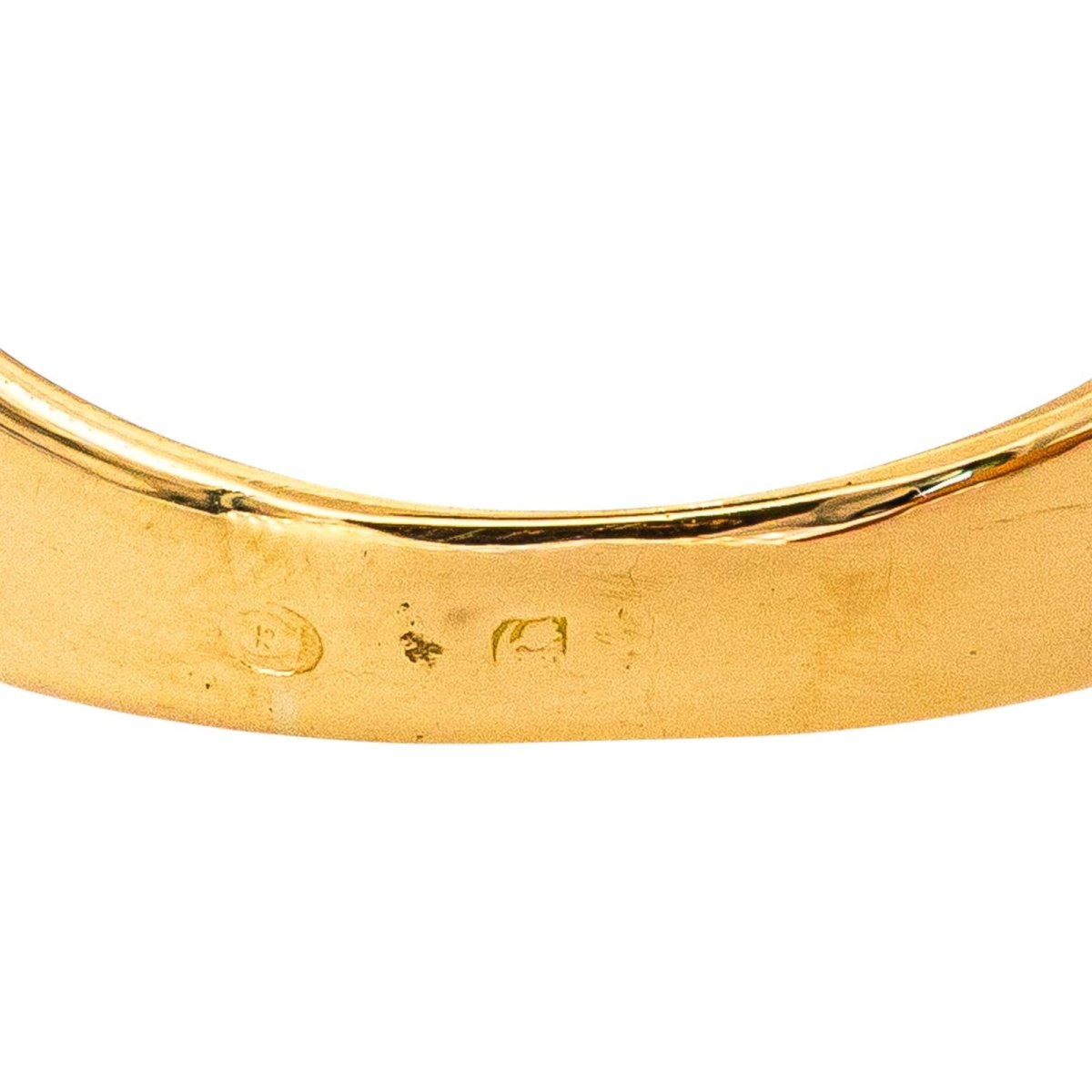 Bague Bandeau Or jaune Diamant - Castafiore