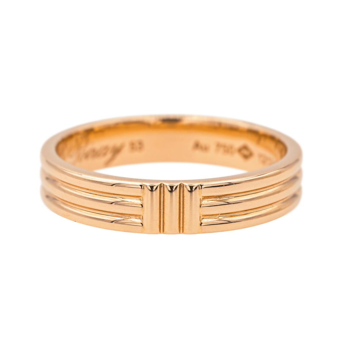 Bague Bandeau POIRAY "Ma Première" en or rose - Castafiore