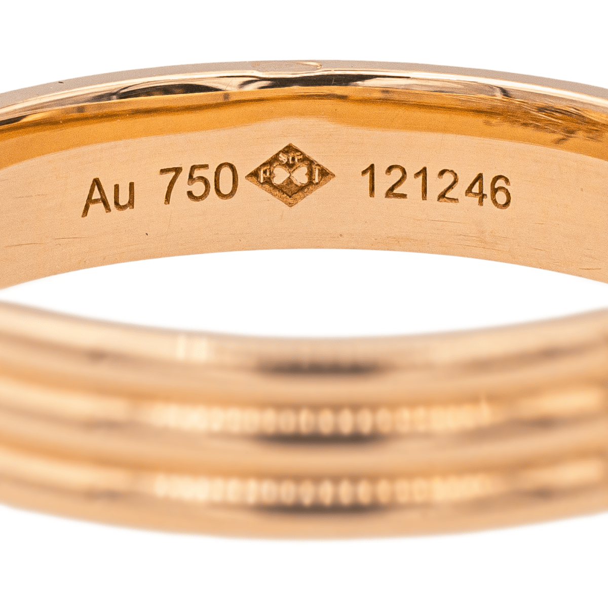 Bague Bandeau POIRAY "Ma Première" en or rose - Castafiore