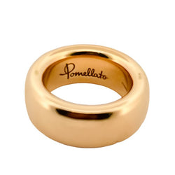 Bague Bandeau POMELLATO, "Iconica Slim" en or jaune - Castafiore
