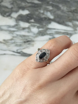 Bague Belle Époque en or jaune 18K et platine - Castafiore