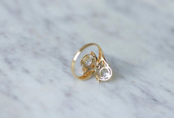 Bague Belle Epoque Toi et moi Diamants - Castafiore