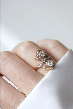 Bague Belle Epoque Toi et moi Diamants - Castafiore