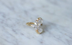 Bague Belle Epoque Toi et moi Diamants - Castafiore
