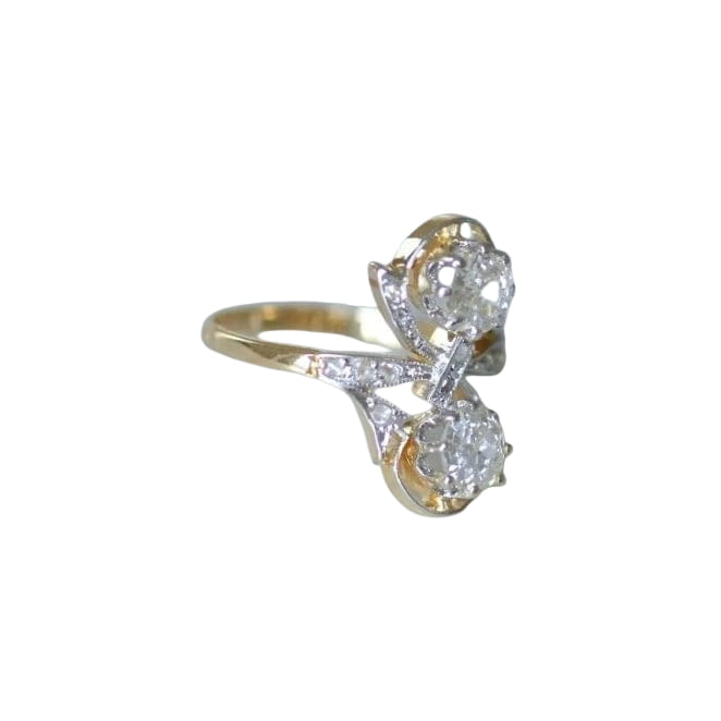 Bague Belle Epoque Toi et moi Diamants - Castafiore
