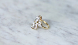Bague Belle Epoque Toi et moi Diamants - Castafiore