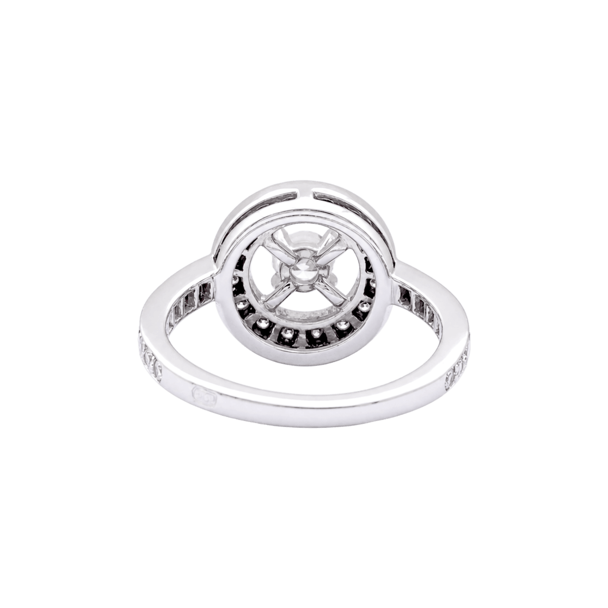 Bague BOUCHERON "Ava" en or blanc et diamants - Castafiore