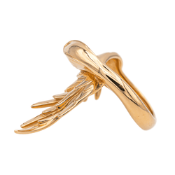 Bague BOUCHERON "Cypris" en or rose, or noir et diamants - Castafiore