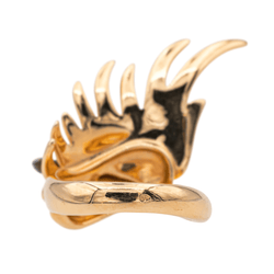 Bague BOUCHERON "Cypris" en or rose, or noir et diamants - Castafiore