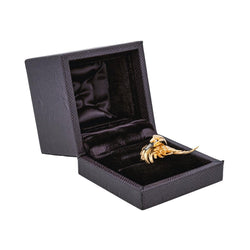 Bague BOUCHERON "Cypris" en or rose, or noir et diamants - Castafiore