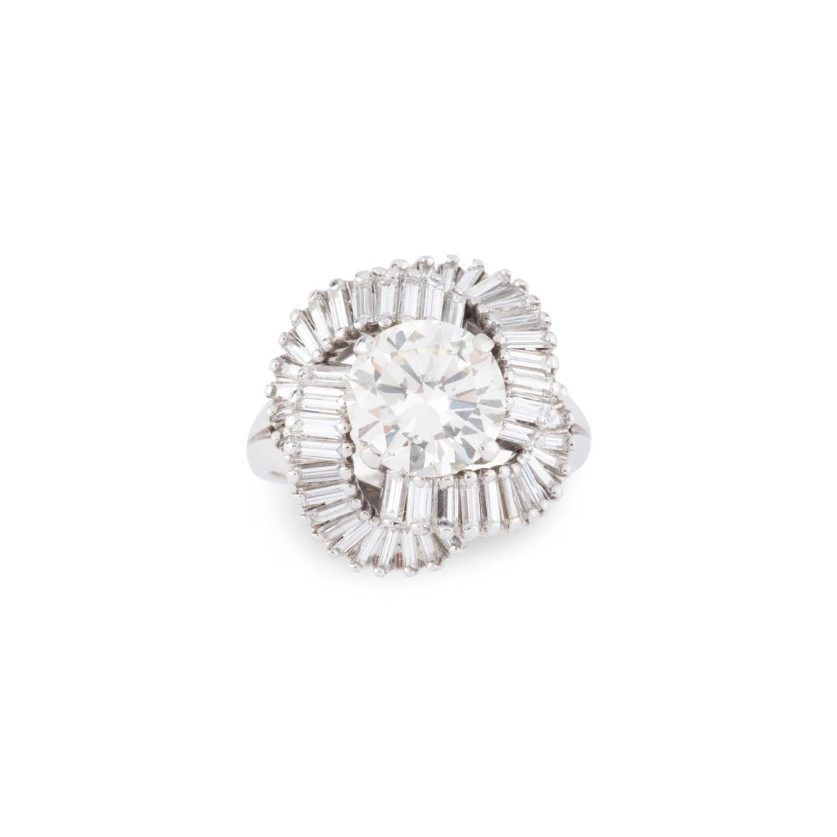 Bague BOUCHERON en platine et diamants - Castafiore