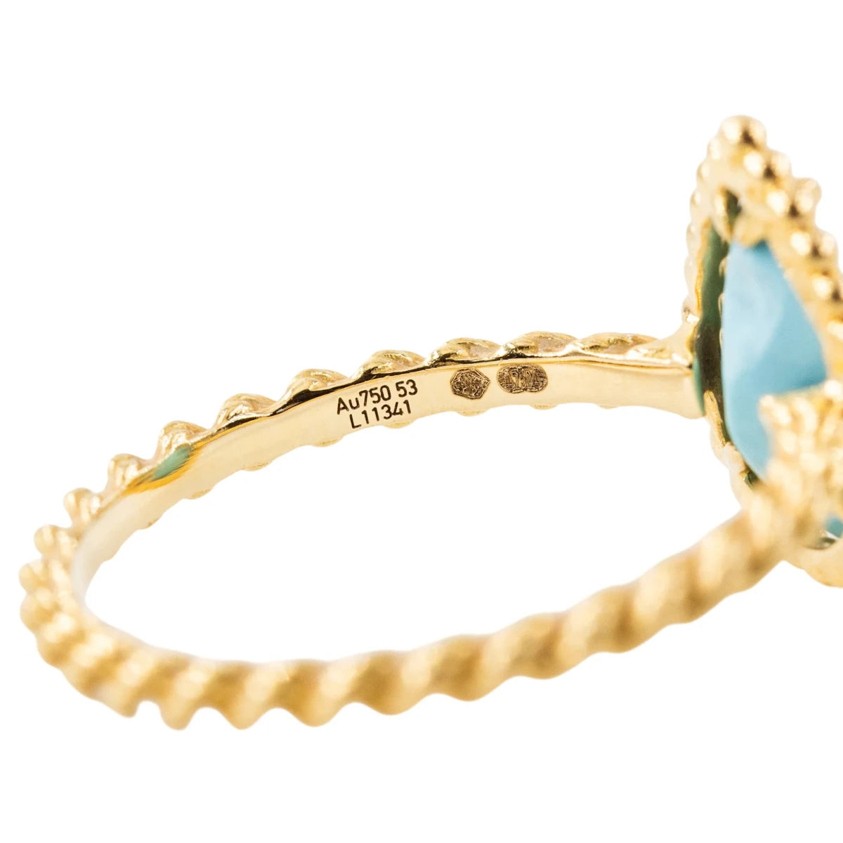 Bague BOUCHERON "Serpent Bohème" en or jaune et turquoise - Castafiore