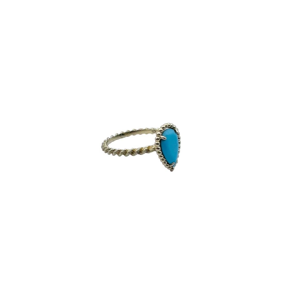 Bague BOUCHERON Serpent Bohème en or jaune et turquoise