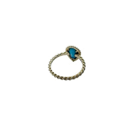 Bague BOUCHERON Serpent Bohème en or jaune et turquoise