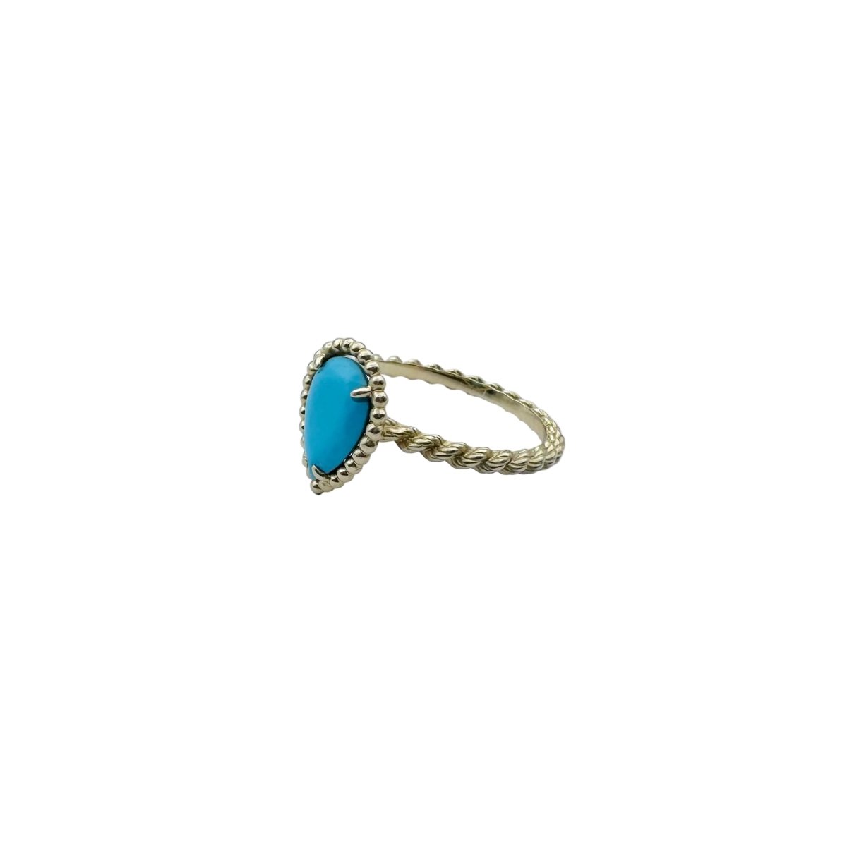 Bague BOUCHERON Serpent Bohème en or jaune et turquoise