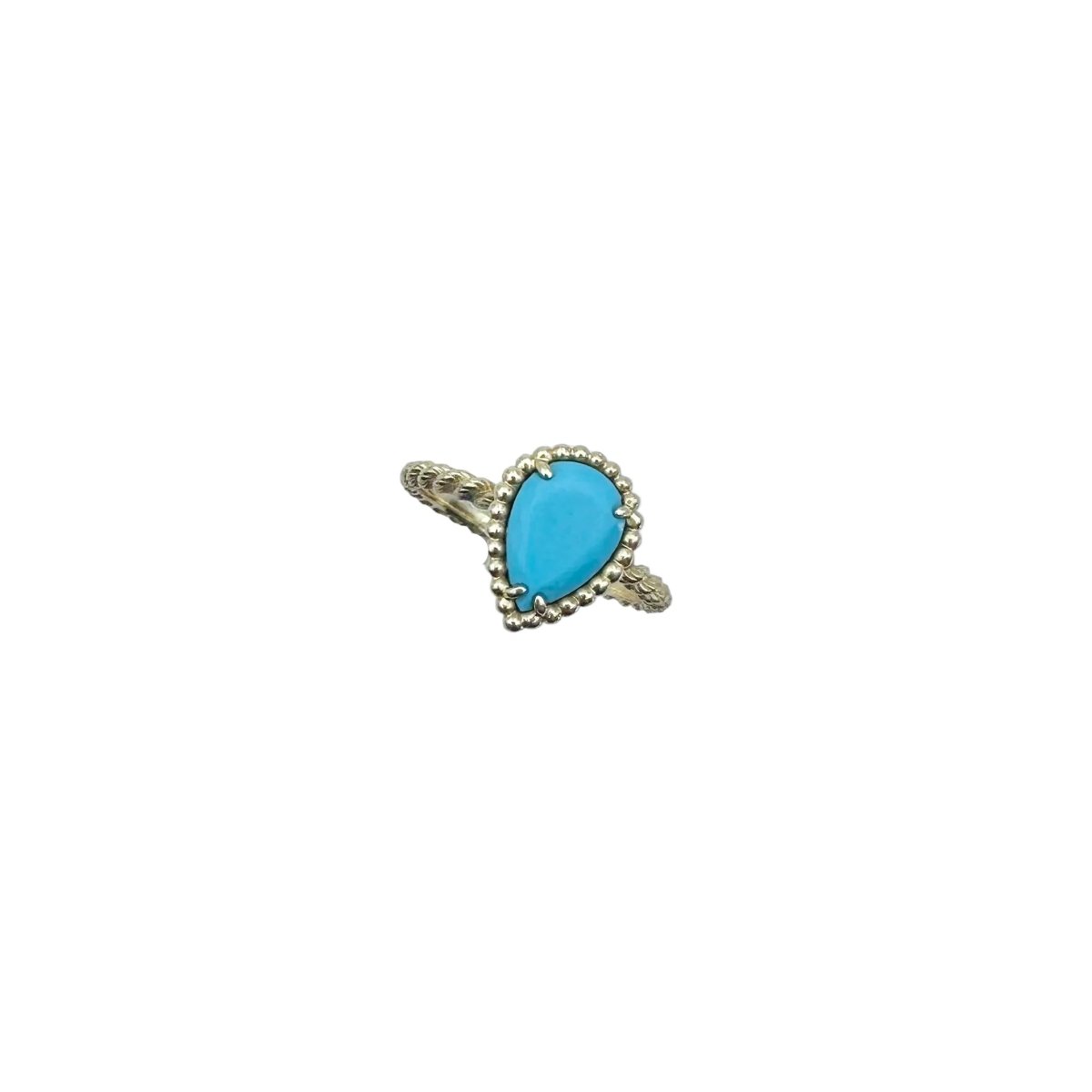 Bague BOUCHERON "Serpent Bohème" en or jaune et turquoise - Castafiore