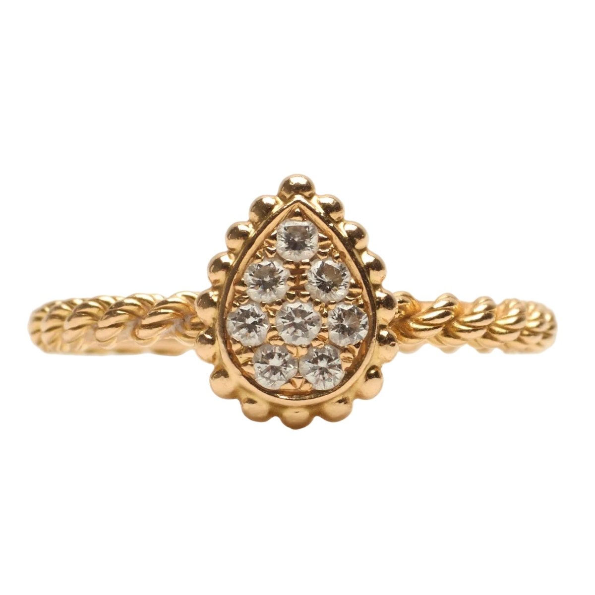 Bague BOUCHERON "Serpent Bohème" en or rose et diamants - Castafiore